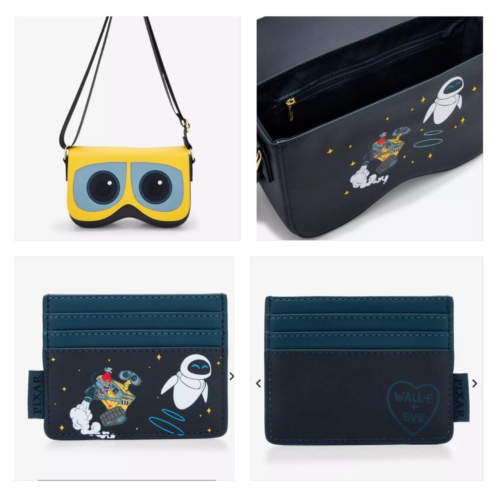 Loungefly Disney Pixar WALL-E Eyes Space Scene Set